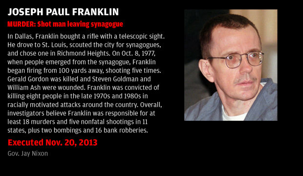 Executed Nov. 20, 2013: Joseph Paul Franklin